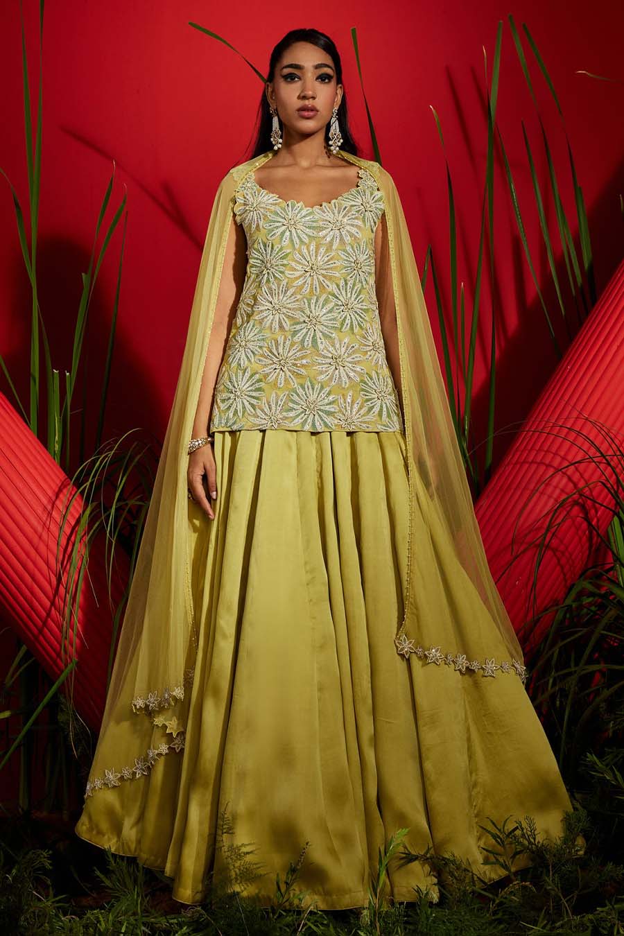 Lehenga Skirt With Kurti Skirt Lehenga Ke Upar Ki Kurti NAVRATRI