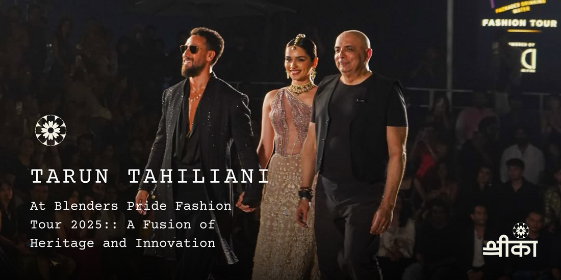 Tarun Tahiliani at Blenders Pride Fashion Tour 2025: A Fusion of Heritage and Innovation
