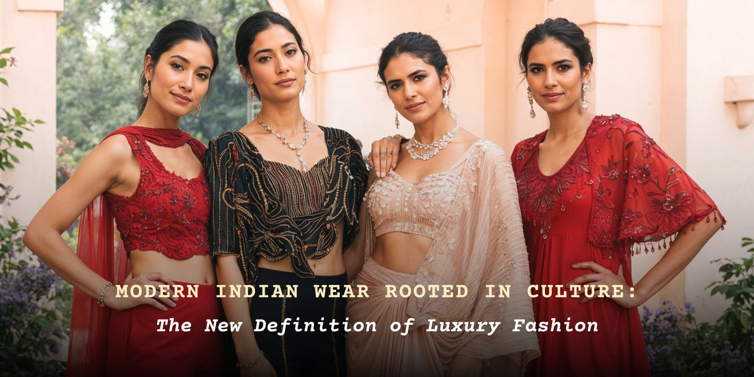 Modern Indian Wear Rooted in Culture: The New Definition of Luxury Fashion